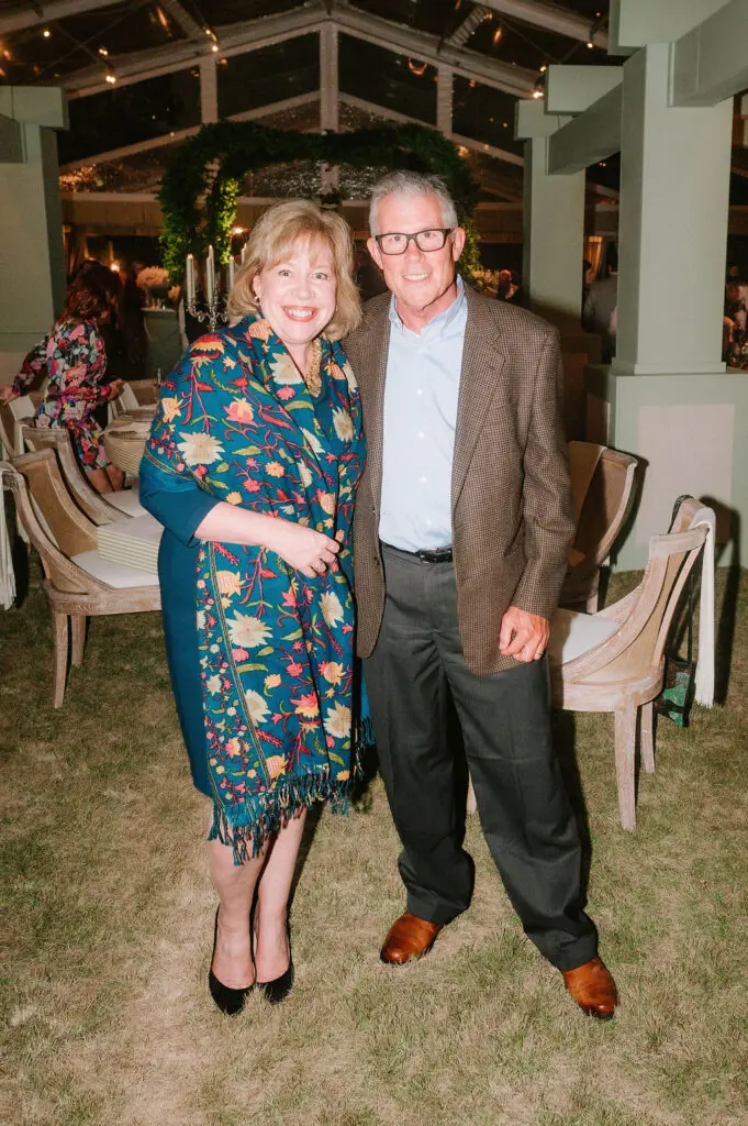 Dr. Mary Aitken, Dr. Richard Kurten at Children's Memorial Hermann Hospital 'Fare La Fête' gala in Memorial Park. (Photo by Joseph West)