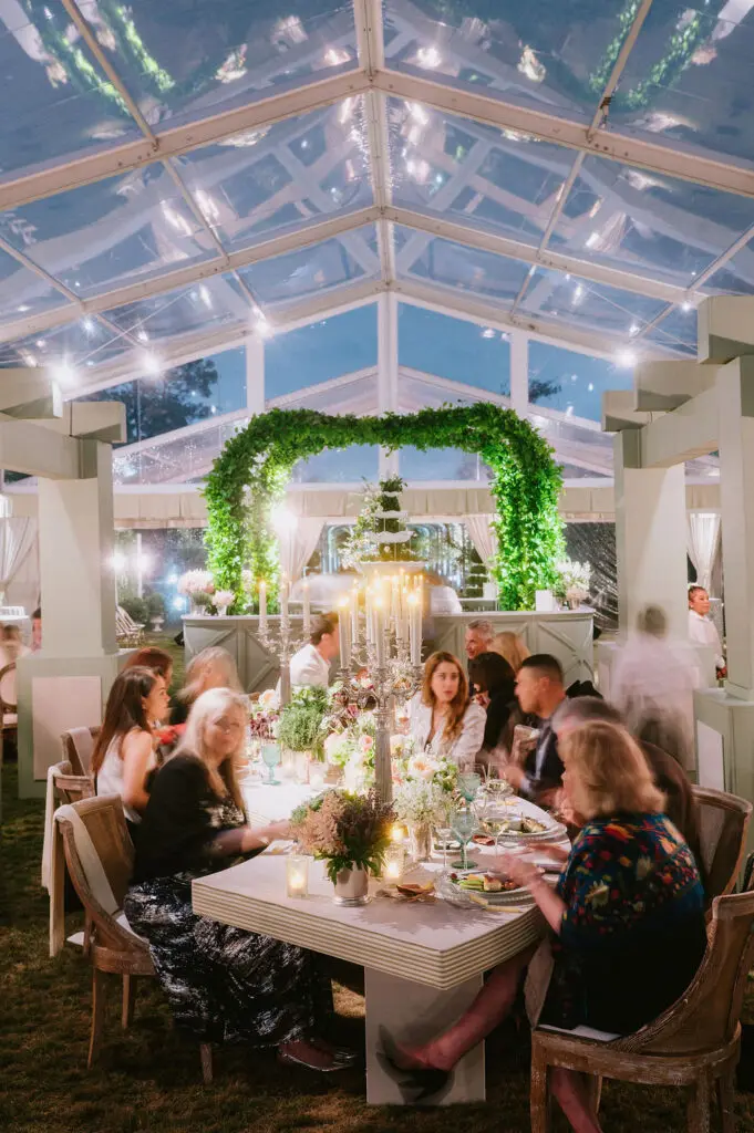 Beautiful decor at Children's Memorial Hermann Hospital 'Fare La Fête' gala in Memorial Park. (Photo by Joseph West)