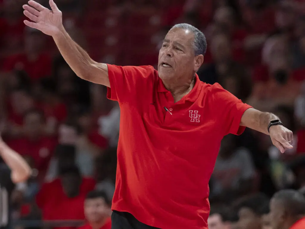 University of Houston head coach Kelvin Sampson is always honest with his players. (Photo by F. Carter Smith)