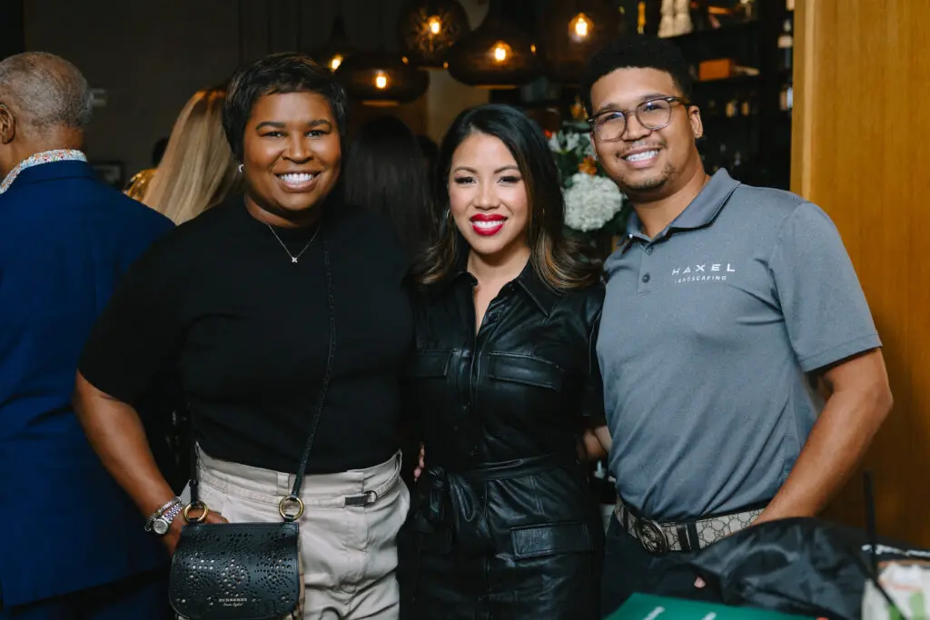 Kristi Axel, Eli Berry at Foreign Fare launch at Traveler's Table (Photo by Johnny Than)