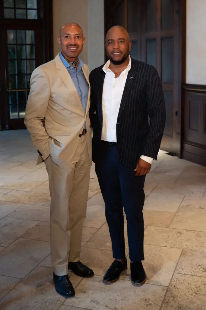 Howard Brown, Andre Yabin, Informal Modeling Sponsor. (Photo by Danny Campbell and Rob Wythe/Wythe Portrait Studio)