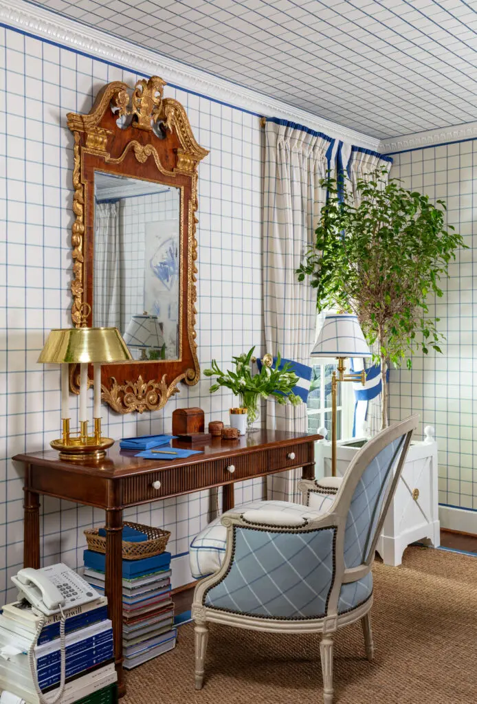 Dining Room: Mark D. Sikes Interiors (Photo by Nickolas Sargent)