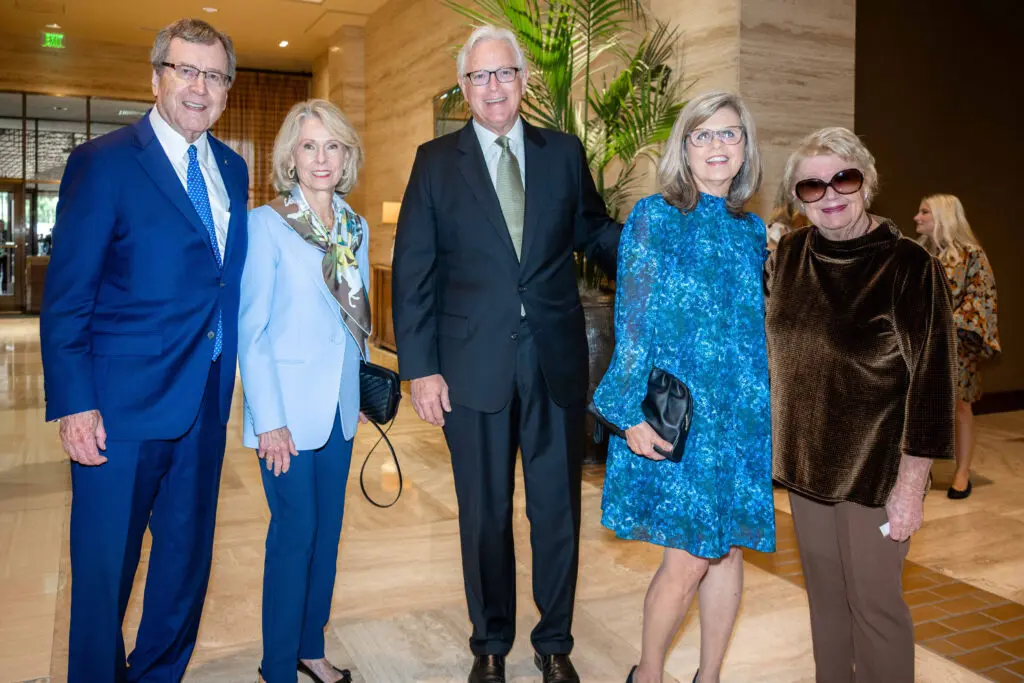 Dr. Gerald and Gail Turner, Frank and Linda Roby, Nancy Ann Hunt (Photo by ATALI SAMUEL PHOTOGRAPHY STUDIO)