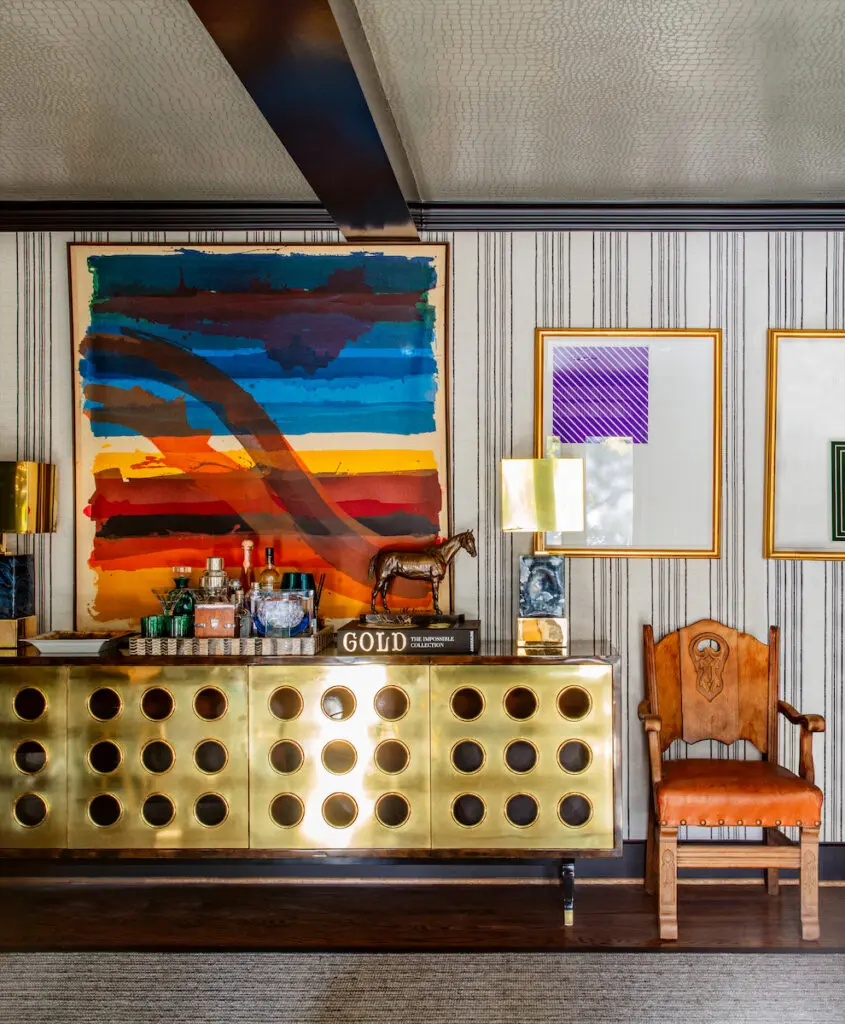 Family Room: Kelli Ford and Kirsten Fitzgibbons of Kirsten Kelli, LLC (Photo by Nickolas Sargent)