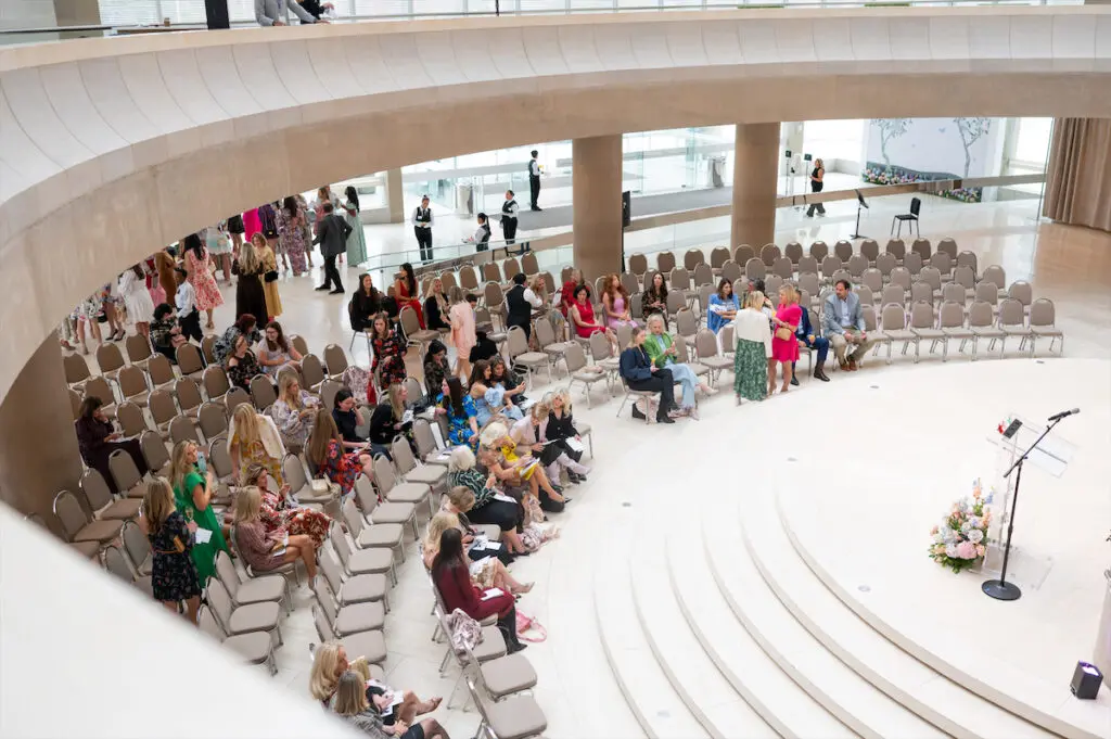 Prepping for the runway portion of DSOL's Fashion Notes.  (Photo by Domus Aurea)
