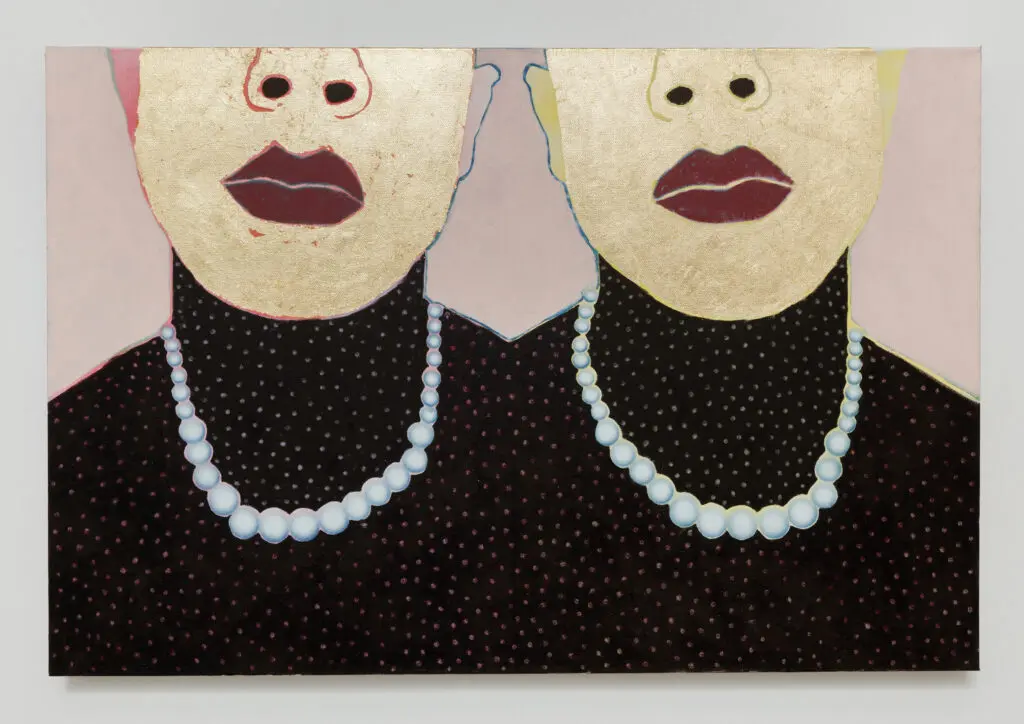 Johnny Floyd's "Upon Reflection, I am Aphrodite's Pearls Strung Across the Firmament," 2021. This painting was acquired by the Dallas Museum of Art from Conduit Gallery in 2021. (Courtesy Johnny Floyd and Conduit Gallery, Dallas)