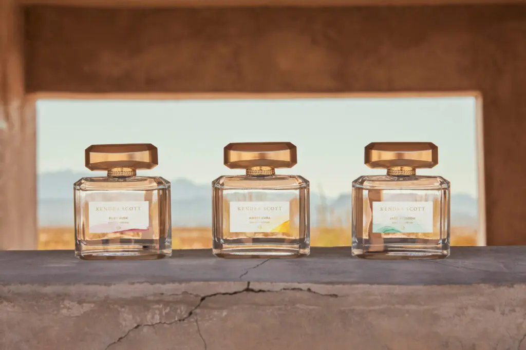 Kendra Scott launched a new line of fragrances just in time for holiday gifting.