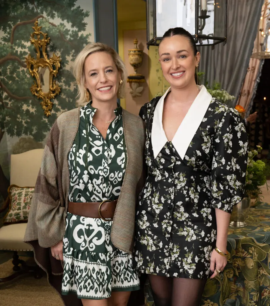 Hannah White, Shawna Kuykendall at Culp Associates (Photo by George Fiala)