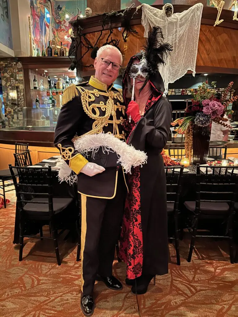 Tripp Carter, Chree Boydstun at the rocking La Griglia final Halloween costume bash at the original in River Oaks Shopping Center. (Photo by Shelby Hodge)