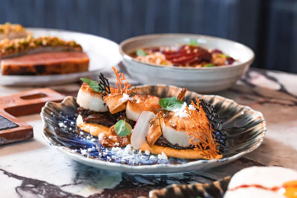 JW Marriott Dallas Margarets JUMBO SEA SCALLOPS