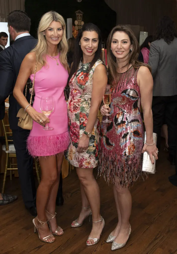 Jess Prescott, Shiva Beck, Jody Stein at the Kips Bay President’s Dinner (Photo by Tamytha Cameron)