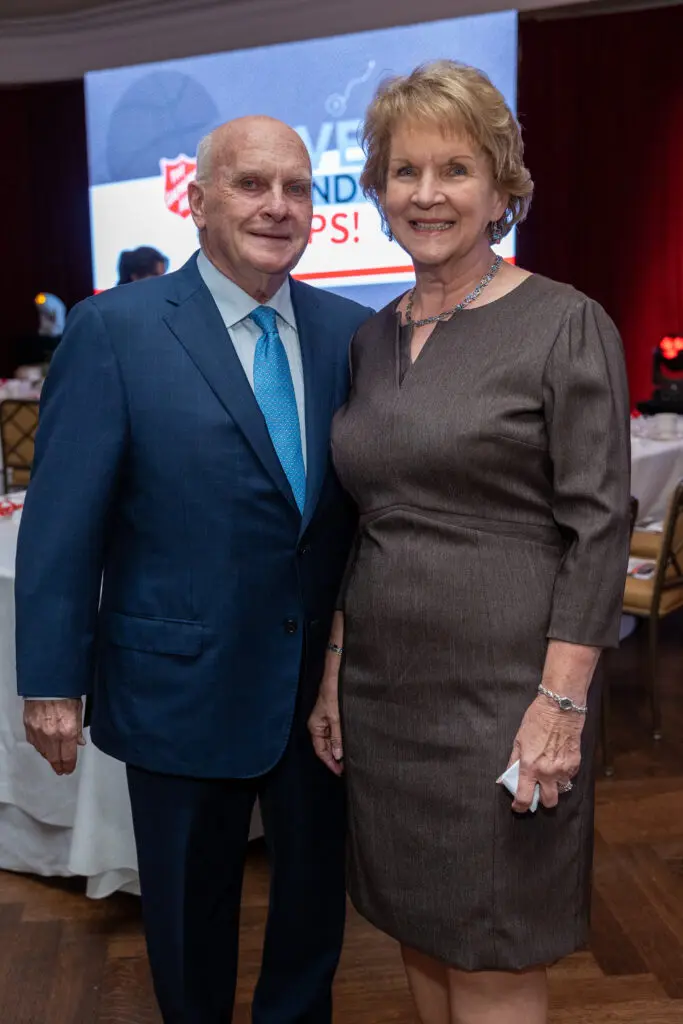 Jim & Jane Wise at the Salvation Army of Greater Houston Annual Luncheon