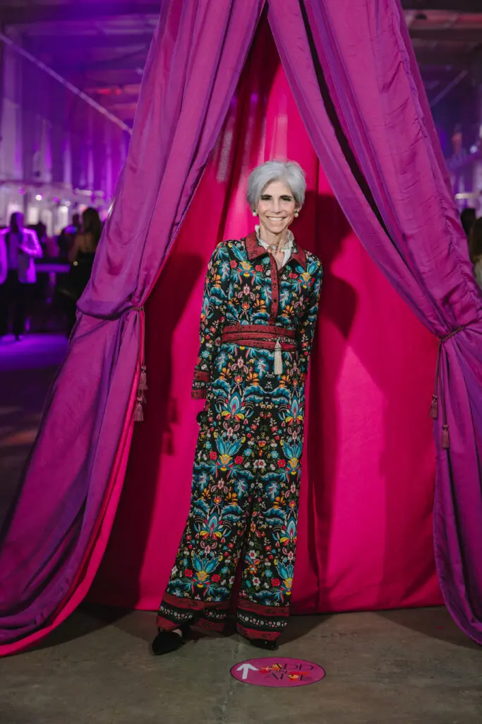 Judy Nyquist at Houston Arts Alliance's Add On Art Gala (Photo by Johnny Than)