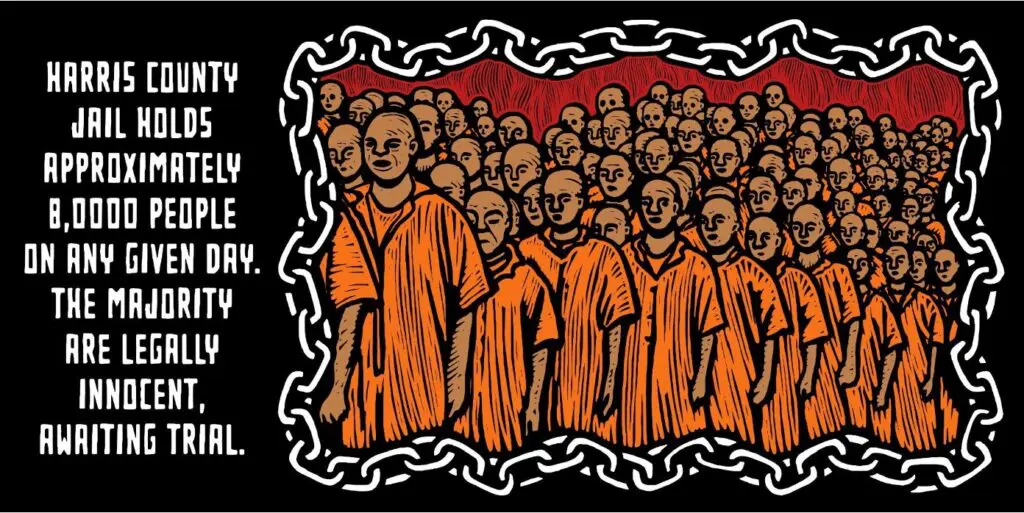 Kill Joy's "Criminal Justice System" for 8x5 Houston (Courtesy Art at a Time Like This) 
