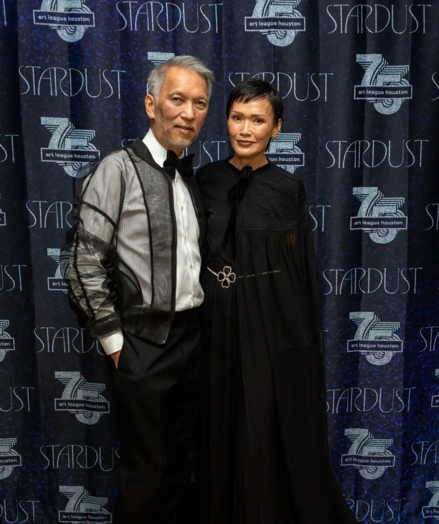 Marc & Duyen Nguyen at Art League Houston’s 75th Anniversary Gala (Photo by Alex Barber and Laura Burlton)