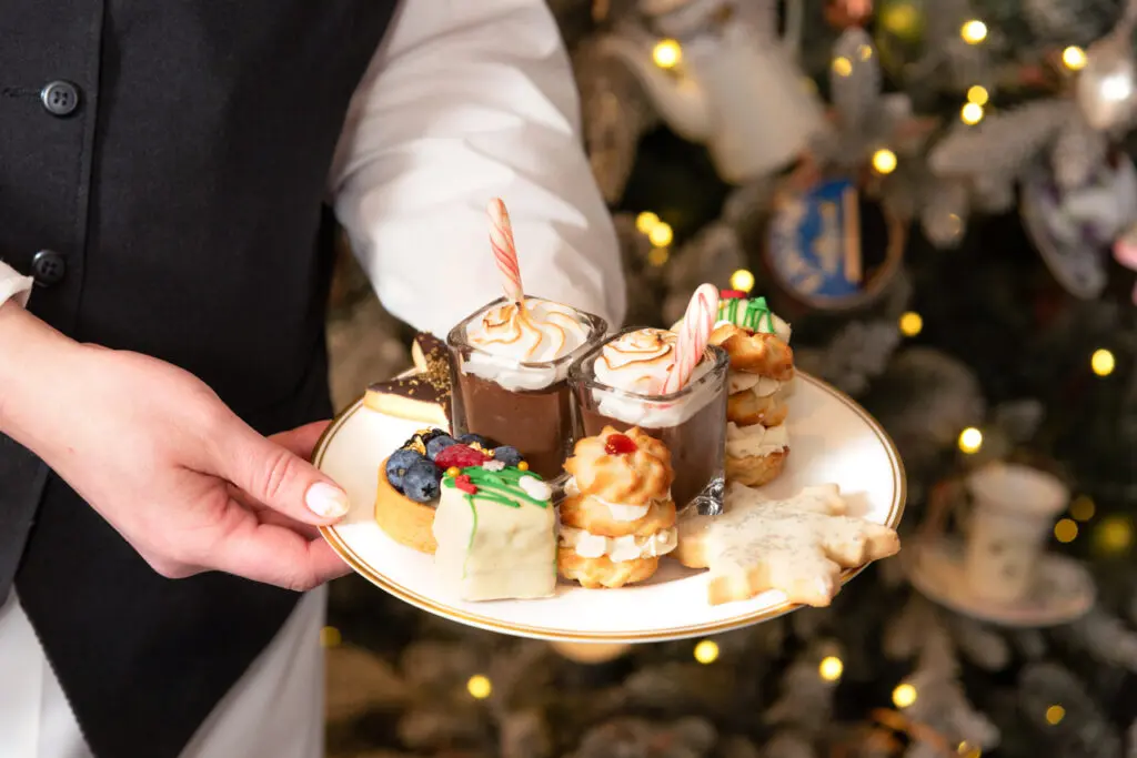 Cheers to another elegant holiday season at The Lancaster Hotel.  (Photo by Teresa Rafidi)