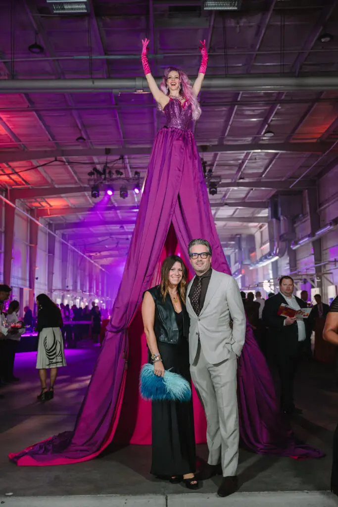 Martijn van Koolwijk & Ally Shell-van Koolwijk at Houston Arts Alliance's Add On Art Gala (Photo by Johnny Than)