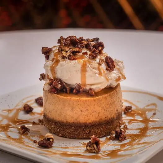 Perry’s Steakhouse – Pumpkin Cheesecake