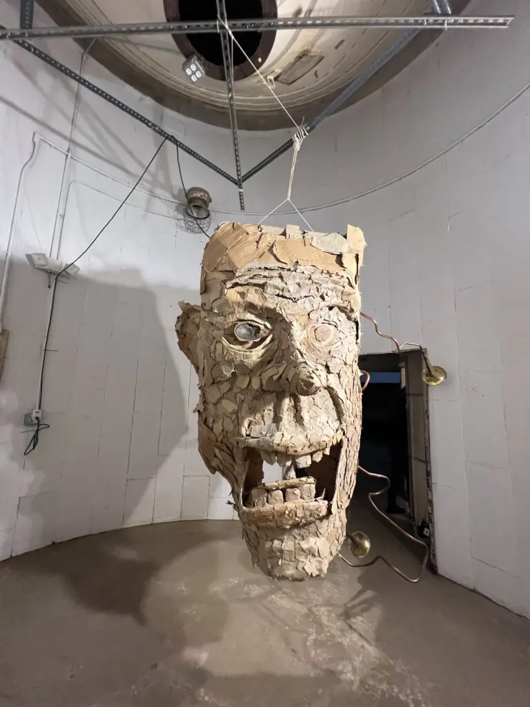 Steve Parker’s "The Golem," at Site Gallery, The Silos at Sawyer Yards, embodies the aesthetic of the exhibition "The Sleep of Reason: The Fragmented Figure," brilliantly curated by Dr. Volker Eisele, founder of Sculpture Month Houston. (Photo CDA)