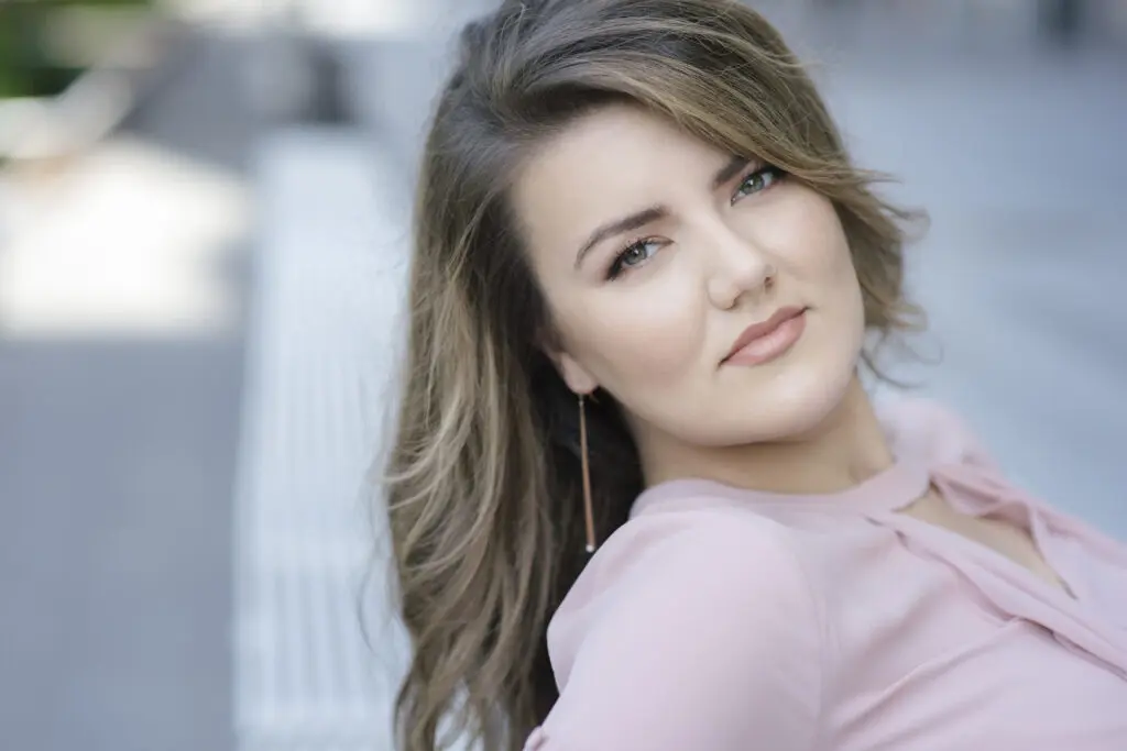 Soprano Yelena Dyachek performs at the Musiqa concert on November 18. (Photo by Simon Pauly)