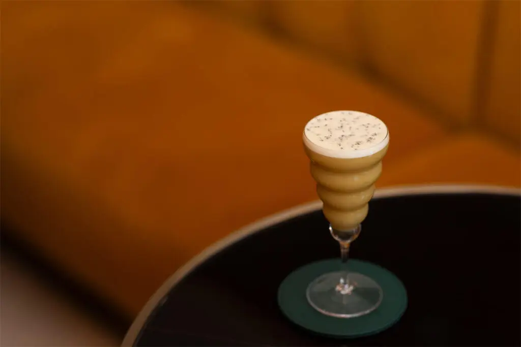The Carrot Cake cocktail at Bar Colette is one of the sweeter drinks on the menu.