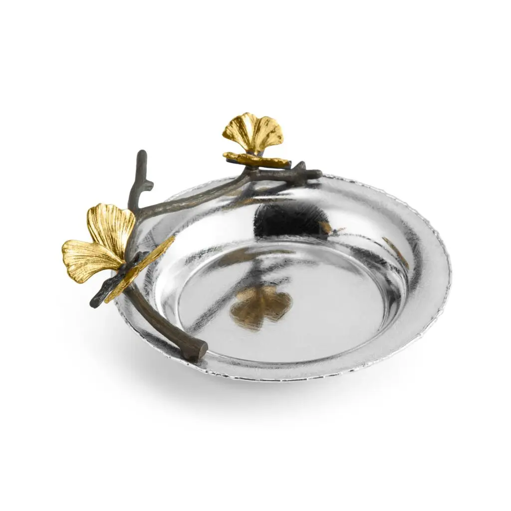 The Michael Aram butterfly ginkgo wine coaster