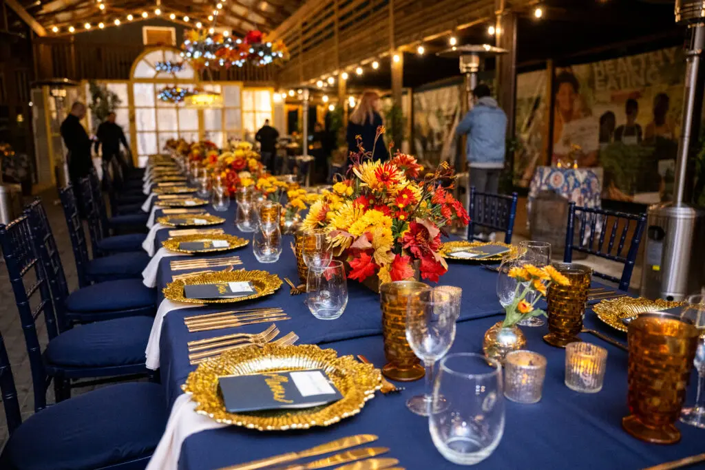 Delicious Alchemy guests enjoyed a 10-chef, 10-course meal at Hope Farms benefiting Recipe for Success (Photo by Michelle Watson)