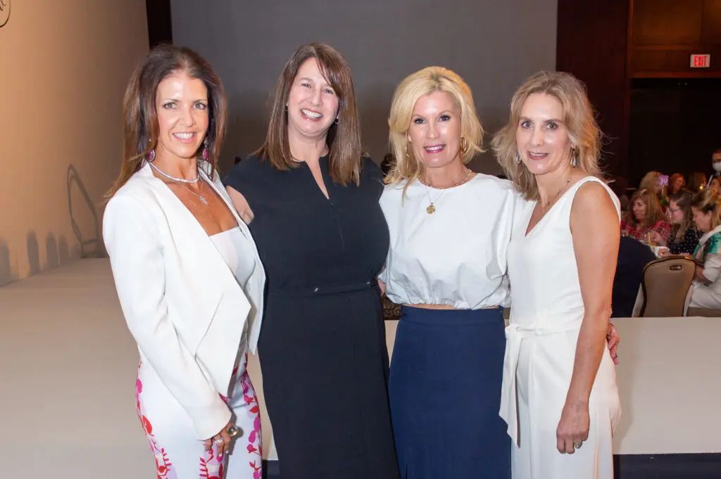 Natalie Agee, honoree Joy Posoli, Brandi Wachel, Kimberly Buettgen at the Child Advocates Angels of Hope Luncheon (Photo by Jacob Power)