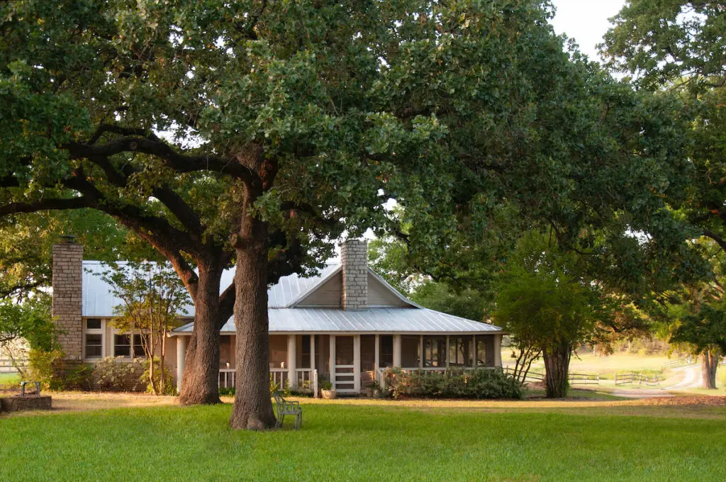 The Peacock Alley family farmhouse in Granbury was built in the 1880s.