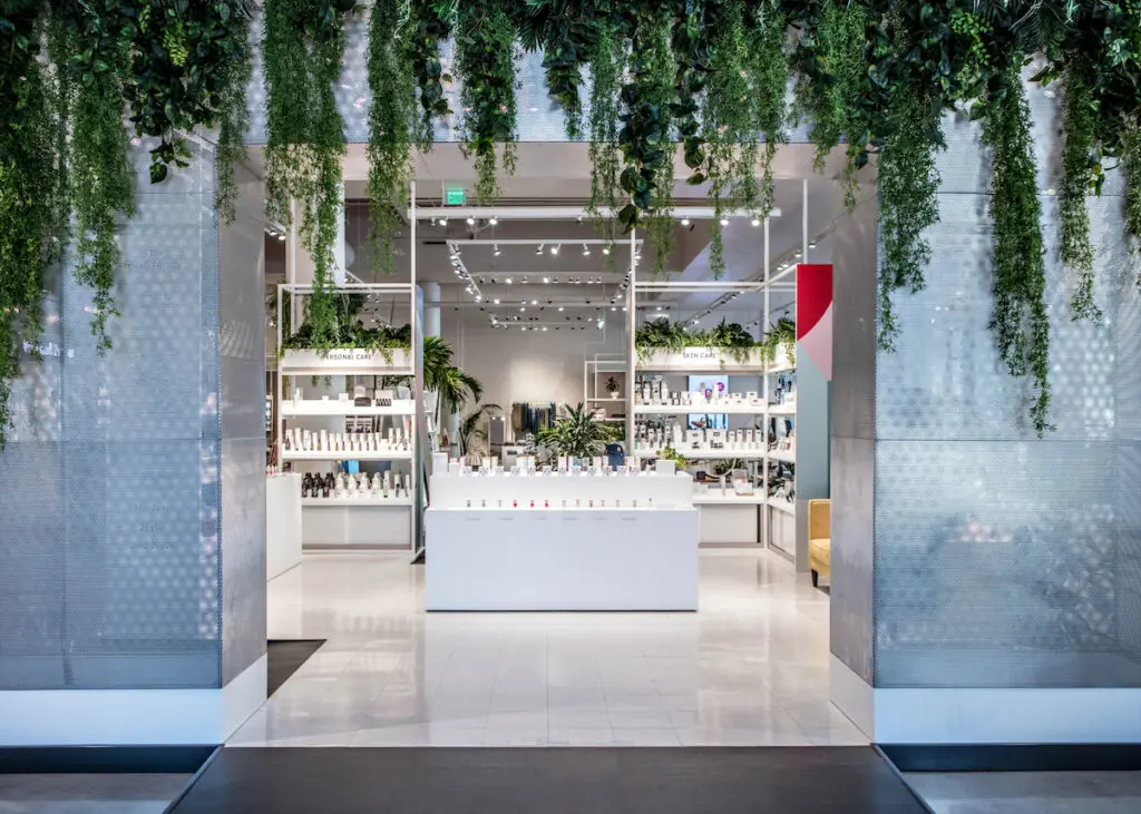 The interiors of Neighborhood Goods at Legacy West, Plano. (photo by Fredrik Broden)