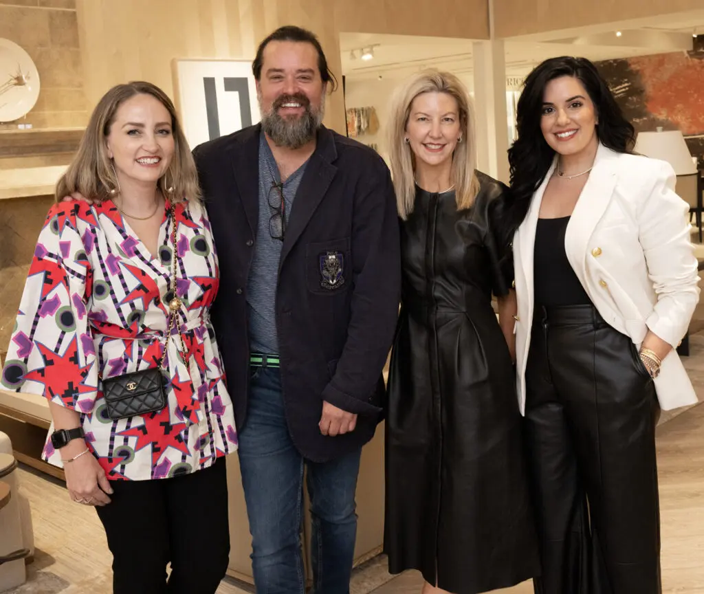 Amy Williams, Derek Seeger, Kerri McCulloch, Nuz Morshed at David Sutherland
