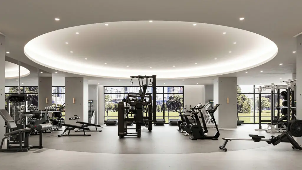 Canyon Ranch - The fitness studio at the first ever Wellness Club. (Photo by Canyon Ranch)