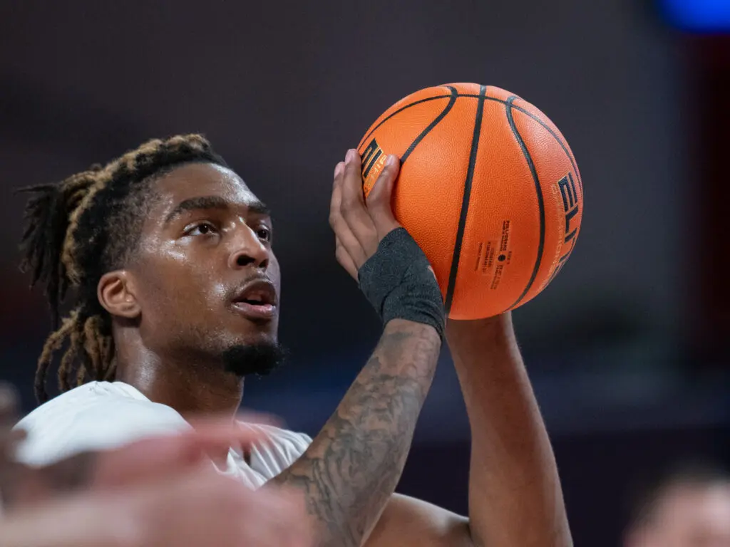 University of Houston big man Ja'Vier Francis knows that plenty of opportunity is there. (Photo by F. Carter Smith)