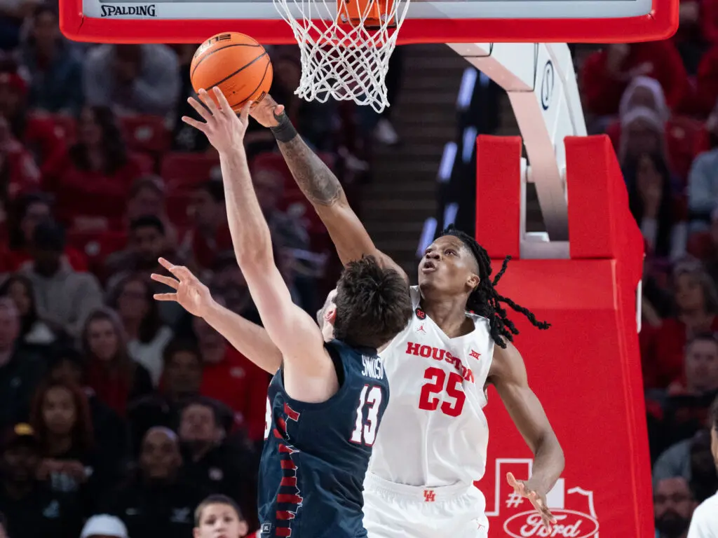 UH forward JoJo Tugler is a unique defensive force. (Photo by F. Carter Smith)