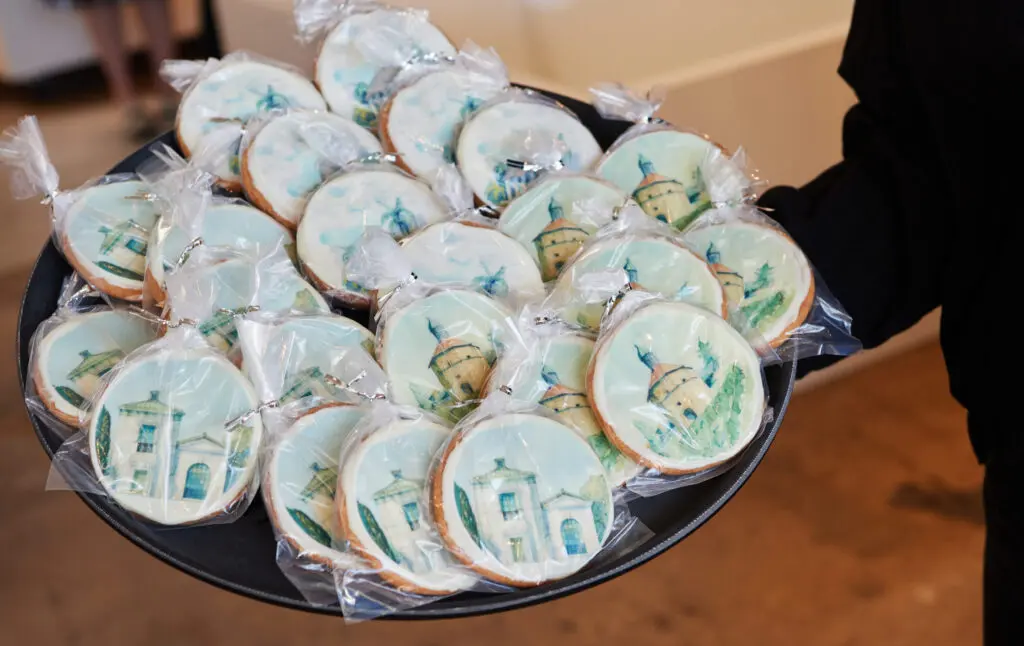 Michael Imber edible drawings at Elegant Additions