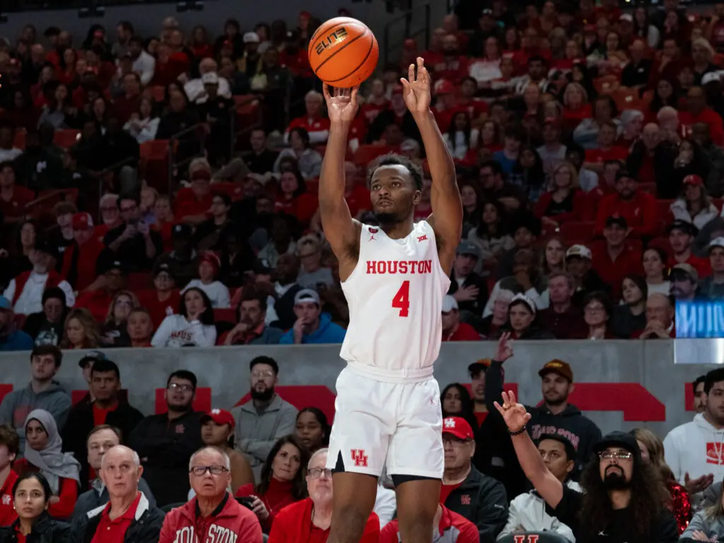 University of Houston guard LJ Cryer is one of the best scorers in America. (Photo by F. Carter Smith)