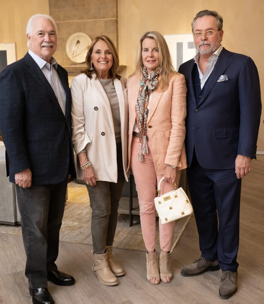 David & Ann Sutherland, Debra Nelson, John Bobbitt at David Sutherland