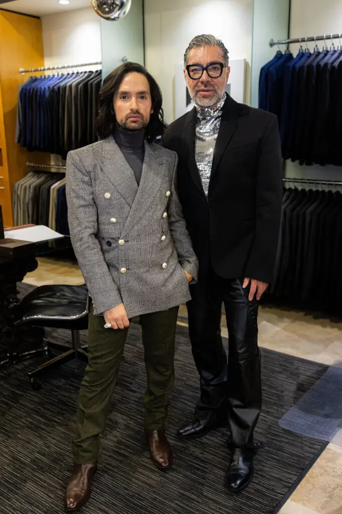 Tarek El-Bjeirmi, Ceron at the Festari for Men 30th anniversary fete and holiday party.   (Photo by Steven Traylor)