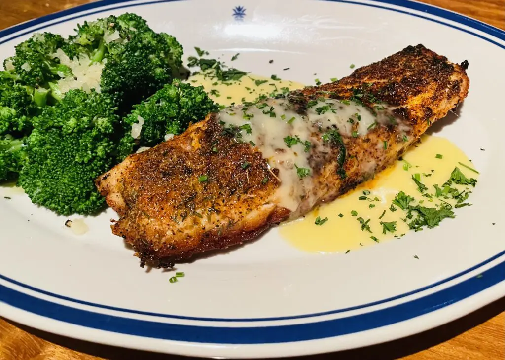 Redfish draped in beurre blanc at Hudson House. (Photo by Courtney Dabney)