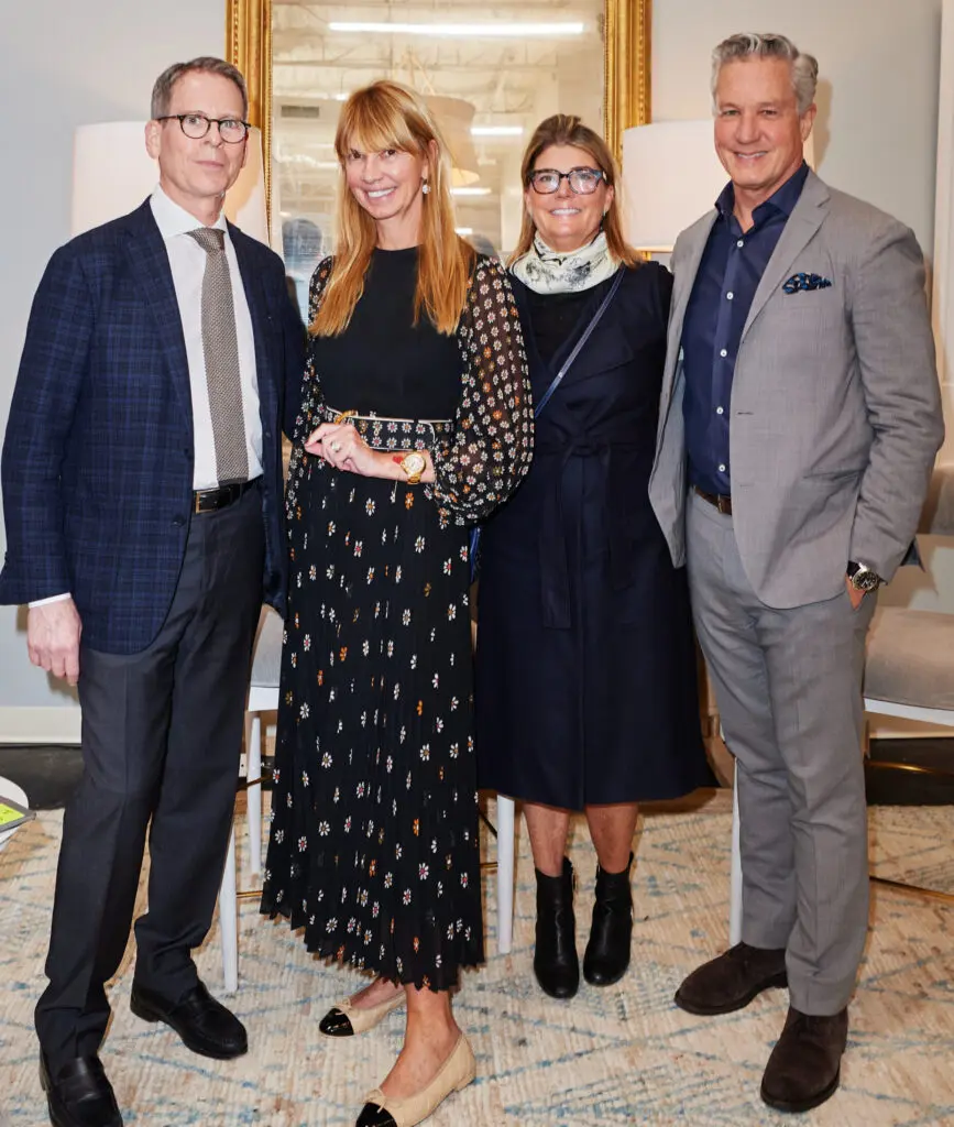 John Berson, Chesie Breen, Cynthia Collins, Brian Sawyer at Blue Print