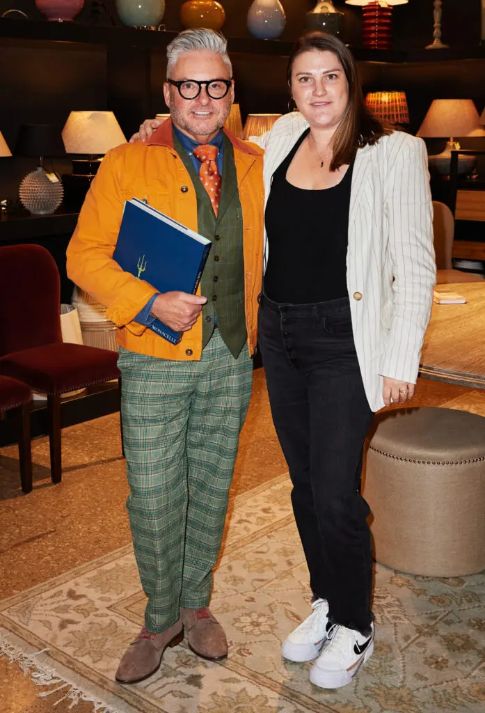 Jonathan Sanders, Liz Sutton at OKA