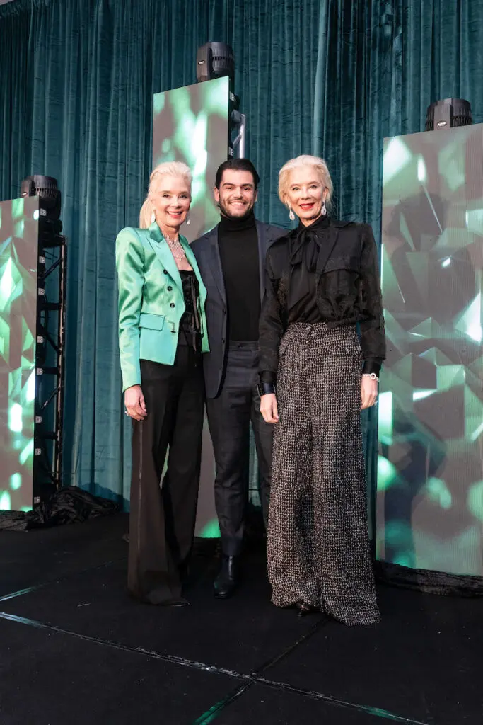 Tena Lundquist Faust, Tama Lundquist and Lance McCullers, Jr. will take the spotlight at the Houston PetSet gala.(Photo by Daniel Ortiz) 