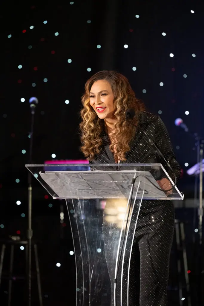 Tina Knowles-Lawson was the honored guest at the Houston Area Urban League 'Equal Opportunity Day' Gala at the Hilton Americas-Houston. 