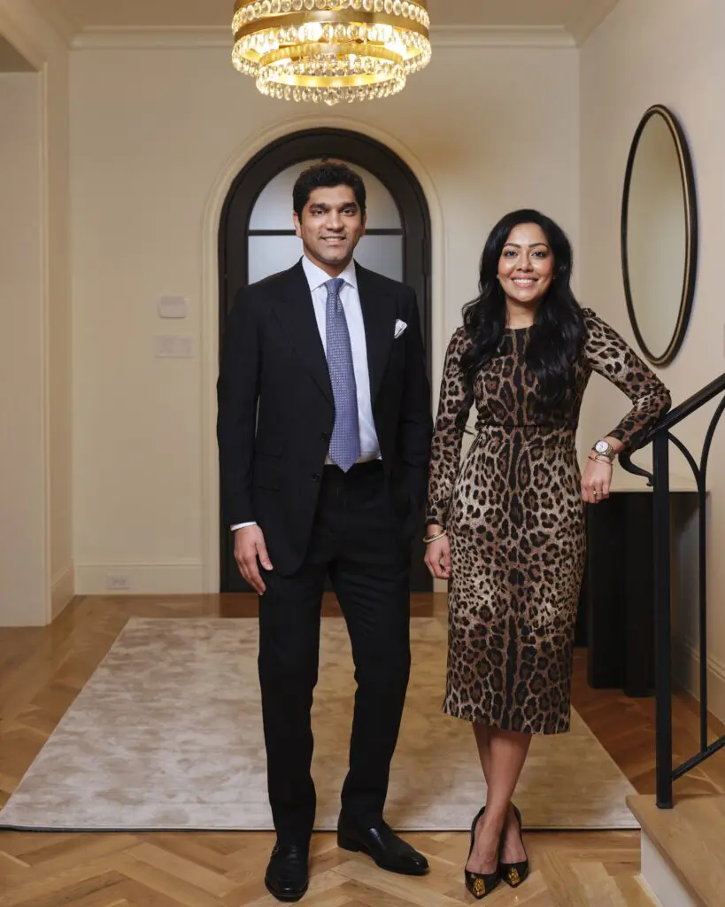 Dr. Raj Mohan and his wife, Bala Mohan.