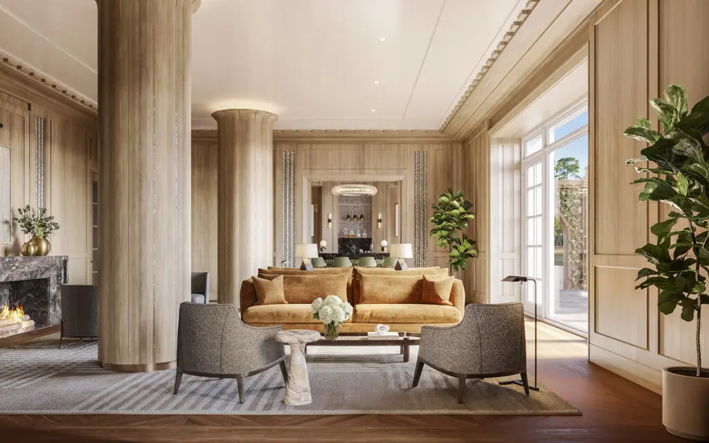 The Clubhouse at the Ritz-Carlton Residences, The Woodlands will be a true retreat. (Photo by Courtesy Howard Hughes)