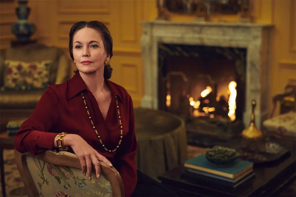 Diane Lane as Slim Keith in "Feud." (Photo by Pari Dukovic for FX)