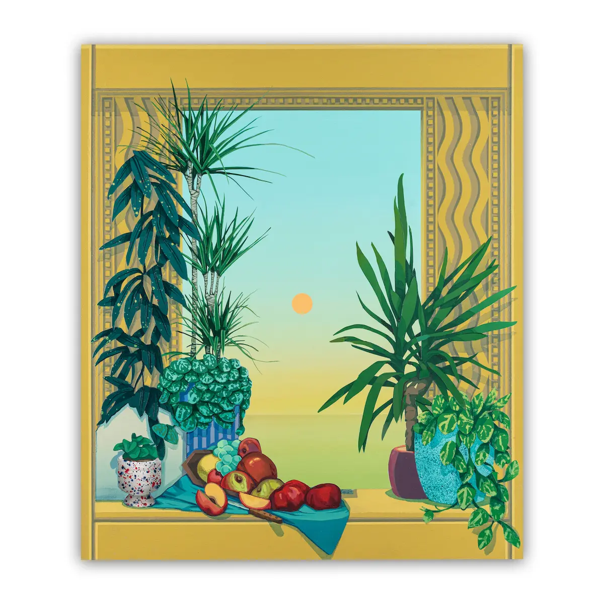 371 Robert Minervini_Distant Horizons 2023_Acrylic on canvas_30h x 26w inches