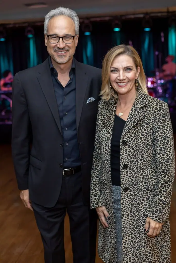 Adel & Maureen Chaouch at the at the 2023 DACAMERA Fall Jazz Afterparty (Photo by Katy Anderson)