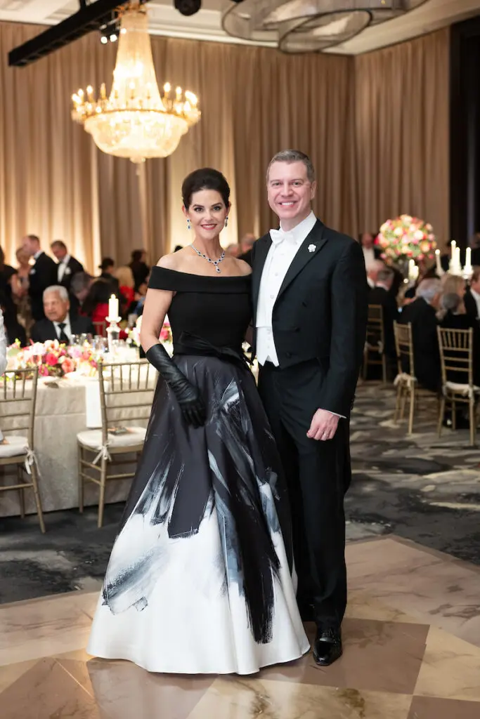 Ann & Jonathan Ayre at the Houston Symphony Ball. (Photo by Daniel Ortiz)