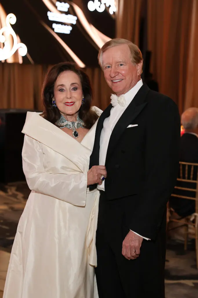 Honorees Betty & Jesse Tutor at the Houston Symphony Ball (Photo by Priscilla Dickson)